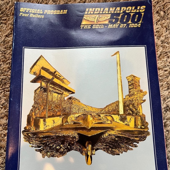 Vintage Indianapolis 500 racing official program magazine 1984- 68th annual - Picture 1 of 5